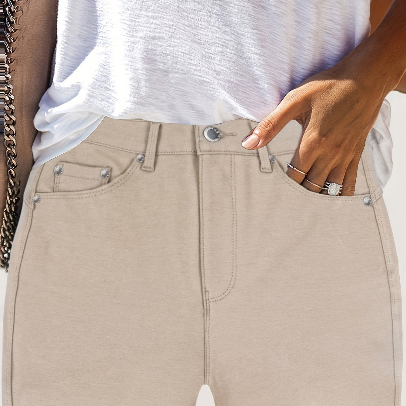 Pantalon pour femmeLongueur Totale