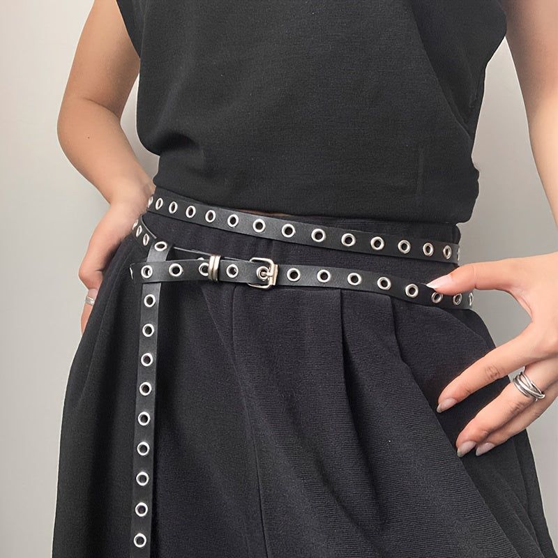 1 pc ceinture pour femmes – Nouveau style 2025, accessoire polyvalent en PU pour jupe, parfait pour les tenues quotidiennes