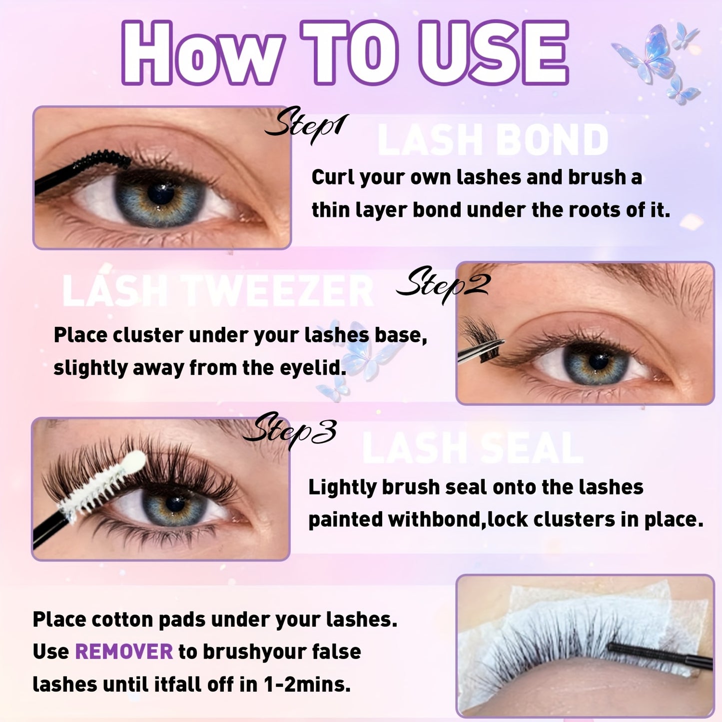 Set DIY d’Extensions de Cils – 720/300/200 pcs, Cils Individuels 9-18 mm Mélangés, Épaisseurs 30D/40D/50D/80D, Inclus Colle et Pince, Parfait pour Débutants, Idéal Cadeau Raffiné pour Nouvel An, Saint-Valentin et Autres Occasions