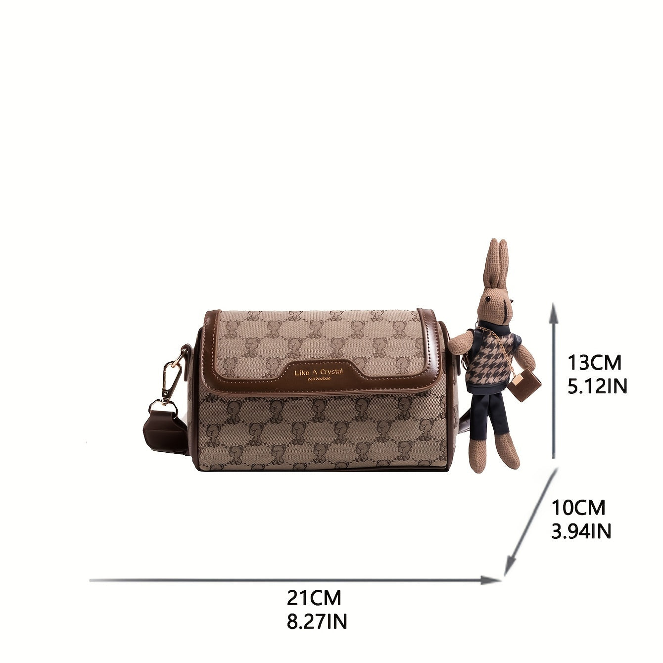 Petit sac sous le bras – sac messager léger et tendance, bandoulière polyvalente pour femmes, style décontracté