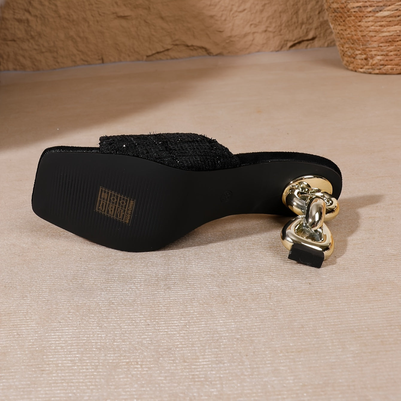 Escarpins Élégants à Talons Aiguilles pour Femme – Champagne, Dentelle, Bout Ouvert, Bride à la Cheville, Talons Ultra-Hauts, Enfilage Facile, Polyvalents Toutes Saisons