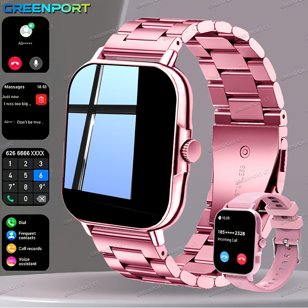 Montre Connectée 2025 Homme & Femme – Dernier Modèle avec Fonctions Multiples : Mode Sport, Alertes Messages, Notifications d’Appels, Réveil, Batterie Rechargeable USB