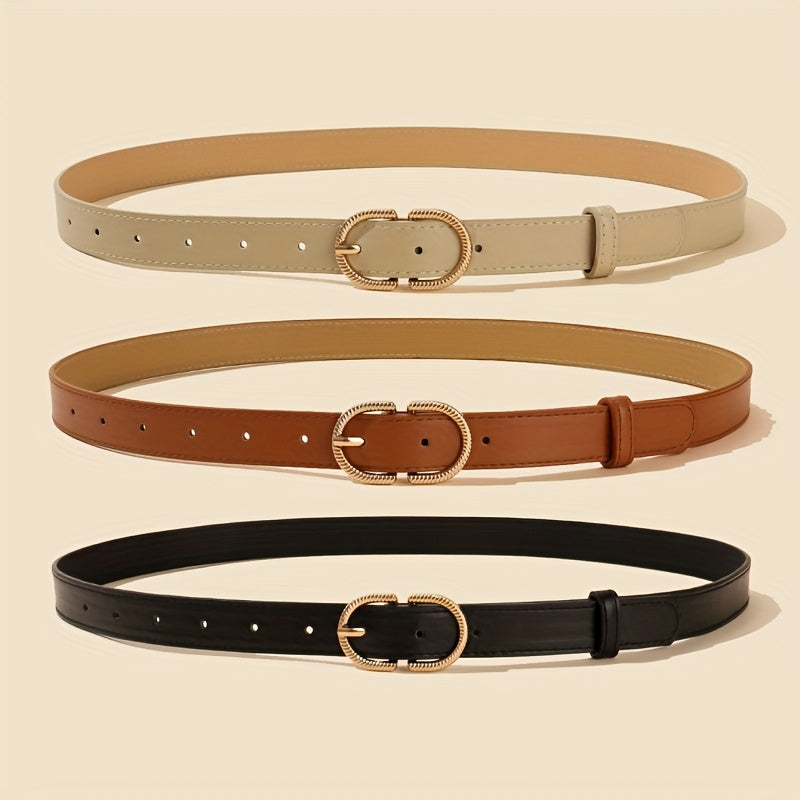 Lot de 3 ou 2 ceintures minimalistes – Ceintures taille cintrée
