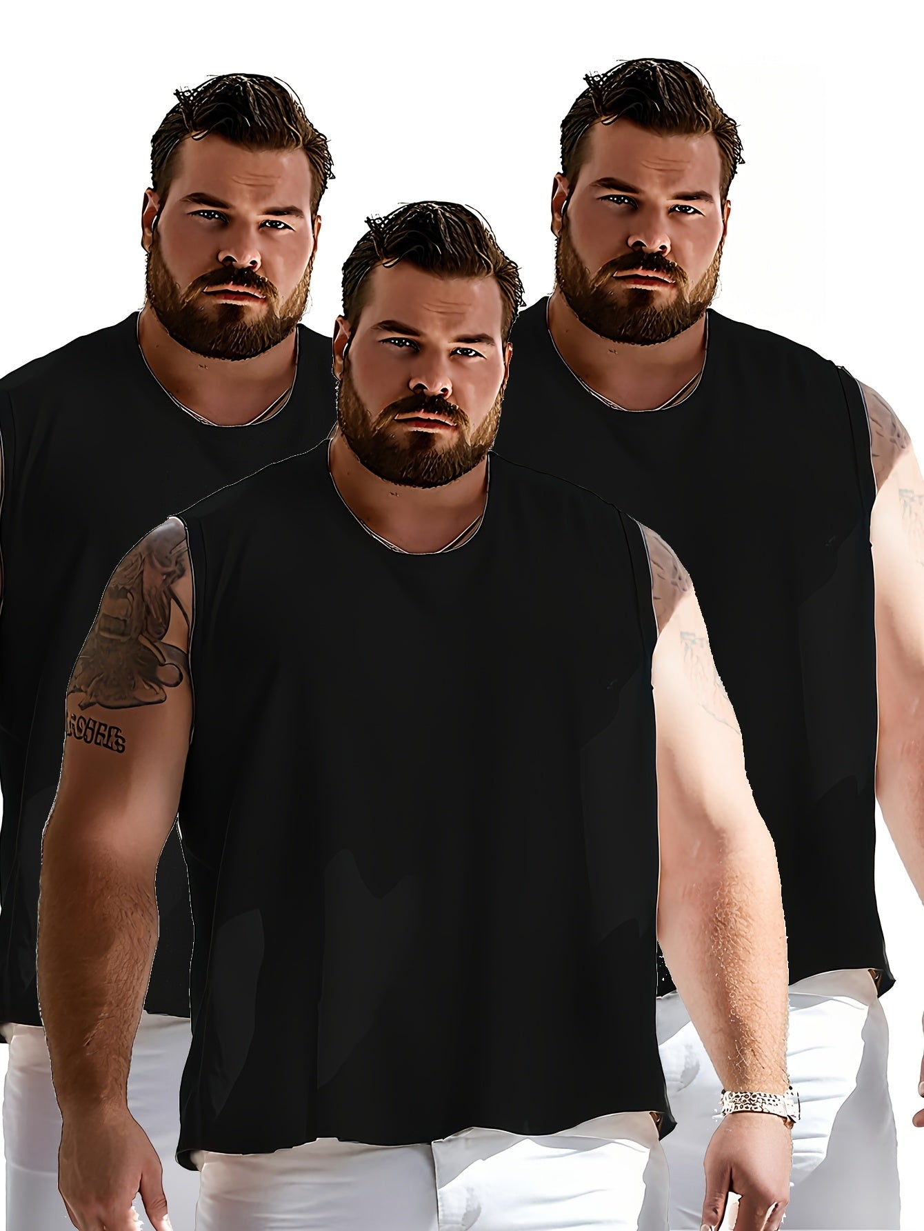 Débardeur Homme Grande Taille – Fitness Été