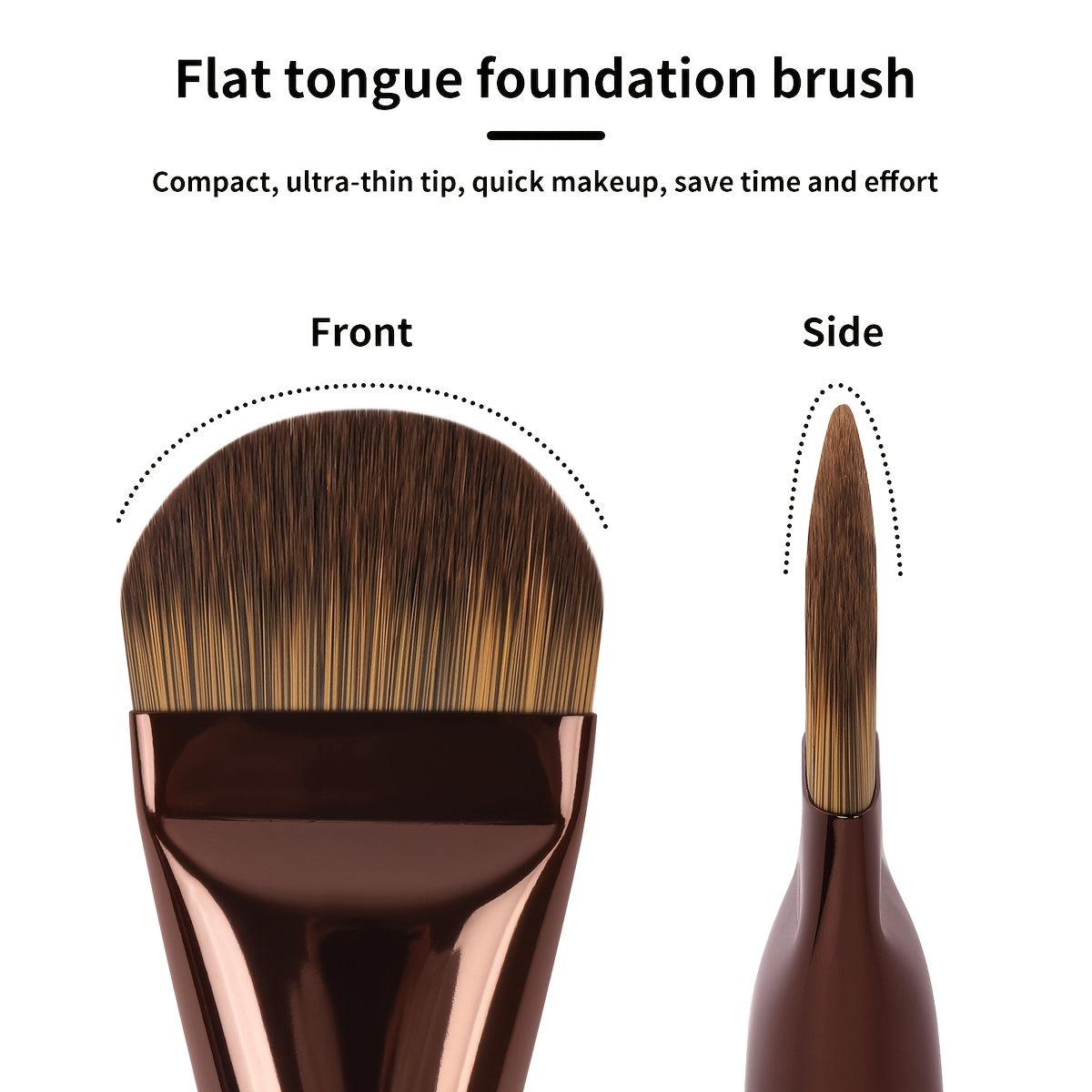 Kit 9 Pinceaux de Maquillage + 2 Éponges – Doux & Facile pour Débutants