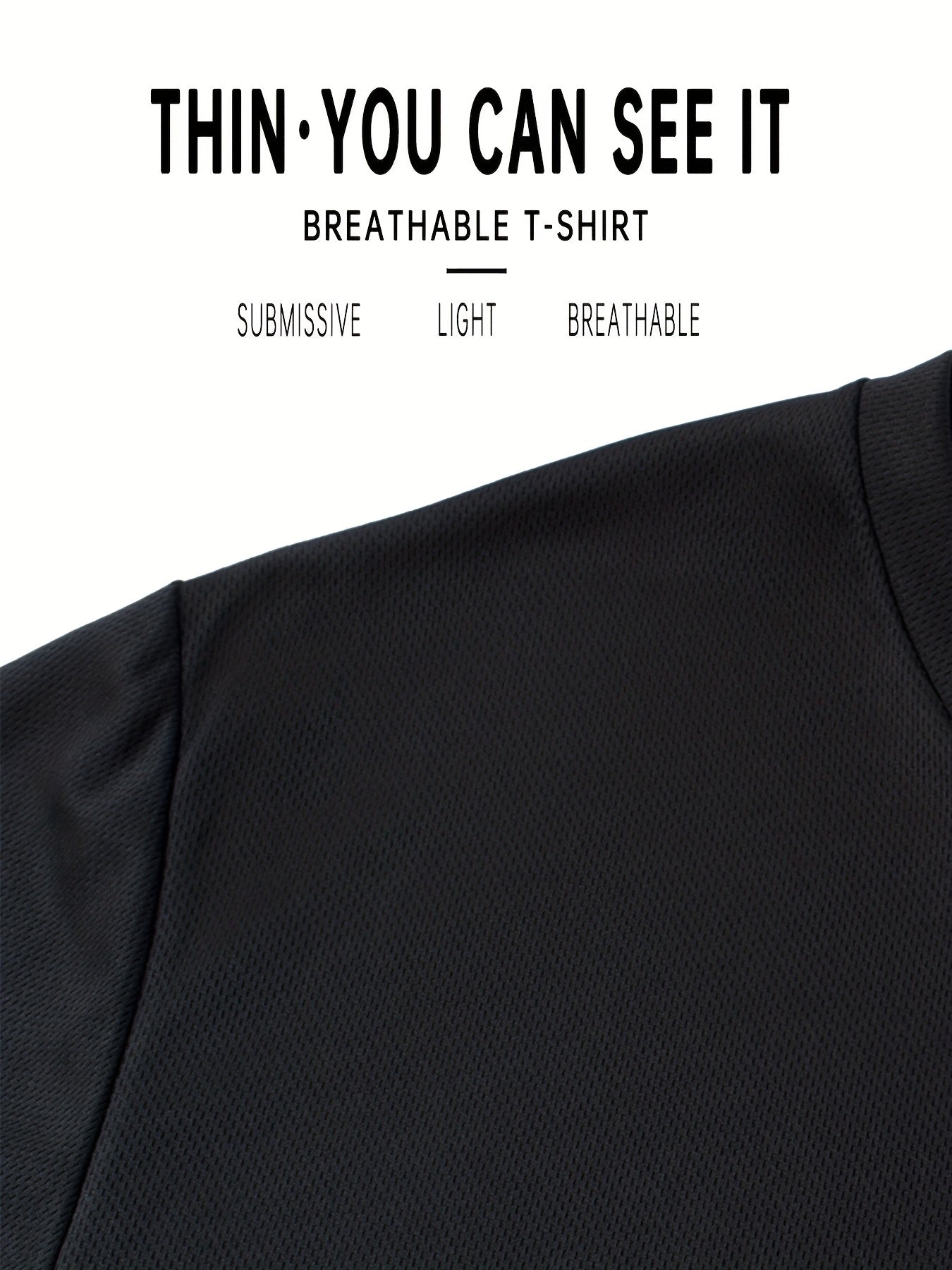 3pcs T-Shirts Longues Manches – Séchage Rapide Personnalisables