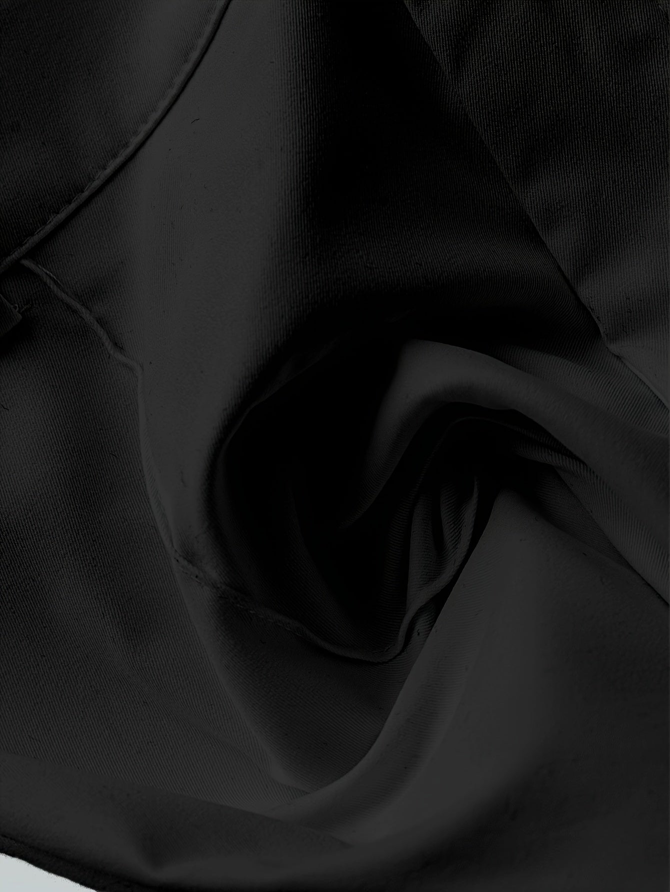 Pantalon Femme Élégant Jambe Large – Couleur Unie, Boutons, Tous Saisons, Bureau et Décontracté