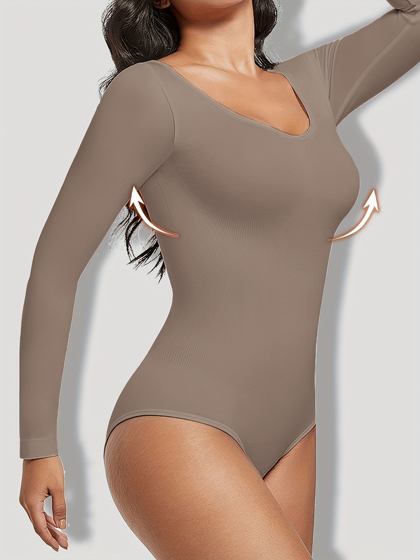 Body sculptant intégral pour femme, combinaison sans couture avec legging, pantalon taille haute avec maintien du ventre, sans coques, idéal pour sport, course ou tenue décontractée, tissu extensible, vêtement de fitness