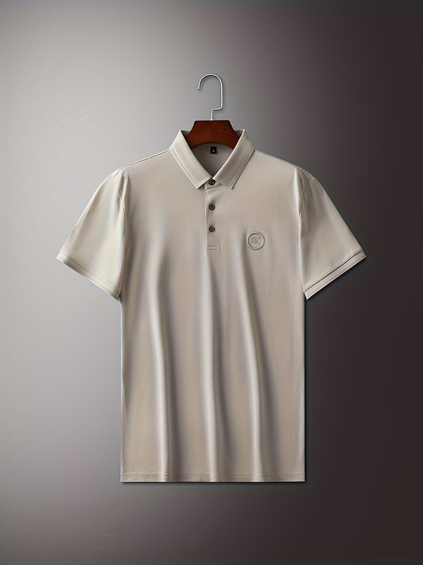 Breathable Business Polo Shirt, a Simple And Stylish Short-Sleeve Top.