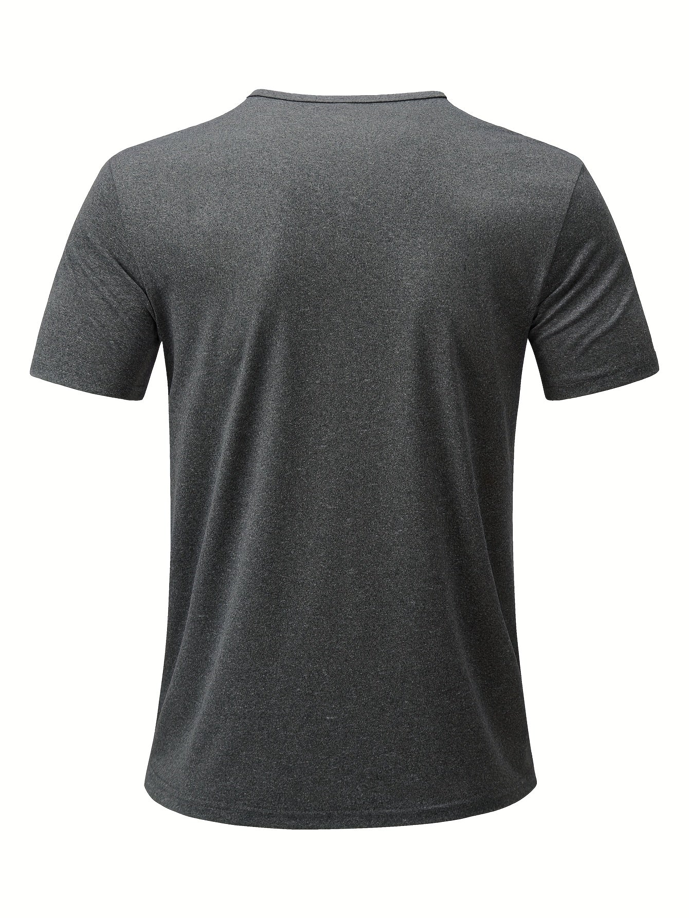 Lot de 5 Henley V-Neck Légers & Respirants Homme – Séchage Rapide