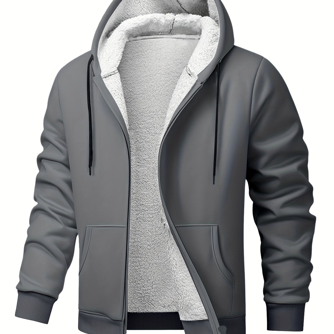 Veste à Capuche Homme Grande Taille – Sports Décontractée