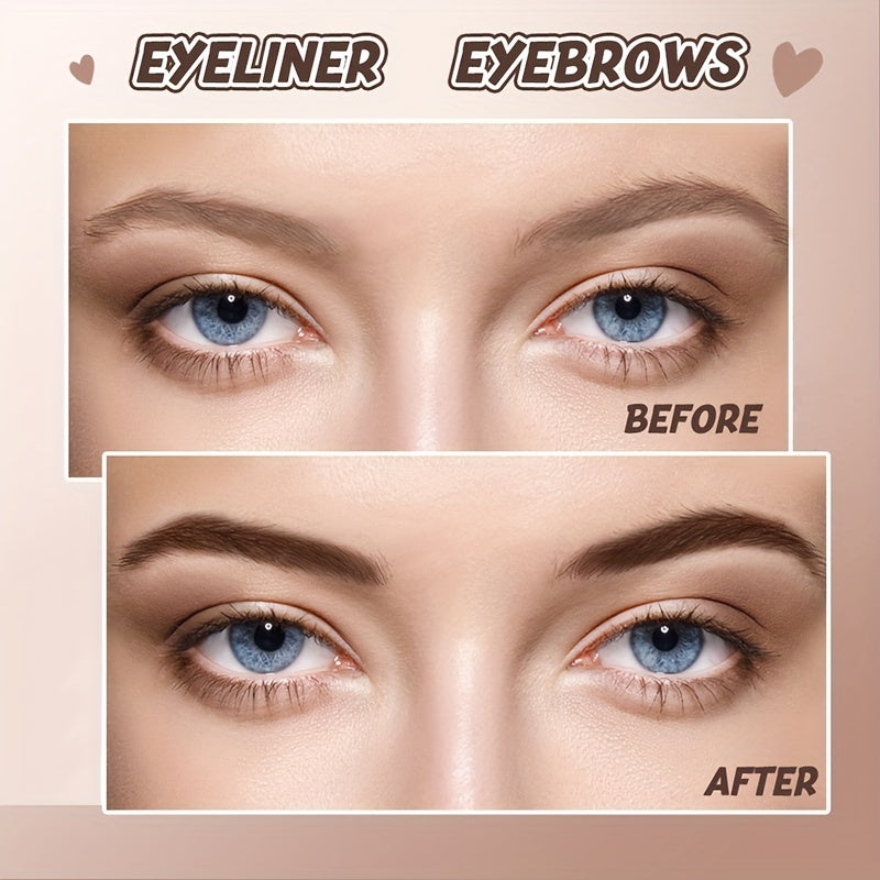 Crème à sourcils double embout waterproof et anti-transpiration – Longue tenue