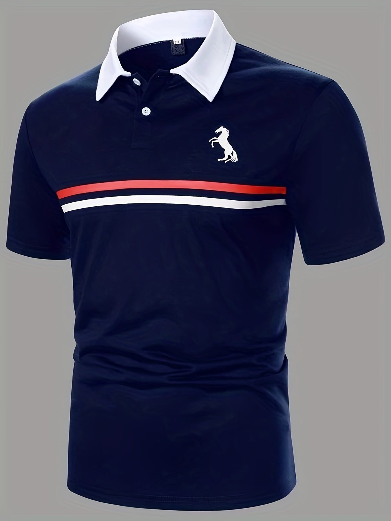 Men's Fashion Casual Short Sleeve Printed Shirt