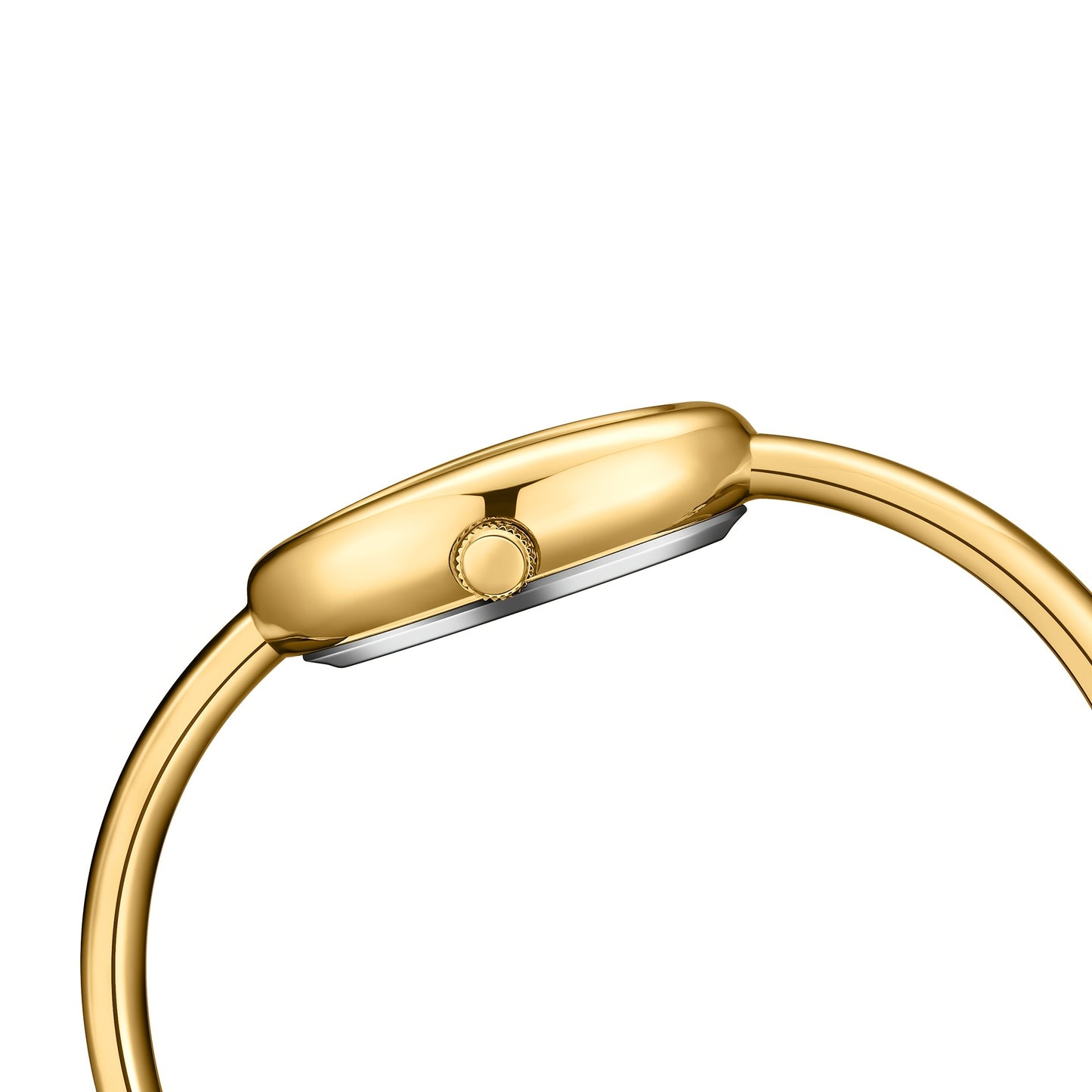 Montre élégante – boîtier et bracelet dorés, cadran ovale classique avec chiffres romains, design minimaliste, pour usage quotidien et occasions formelles, cadeau de luxe pour hommes et femmes (anniversaire, mariage), inclut boîte cadeau