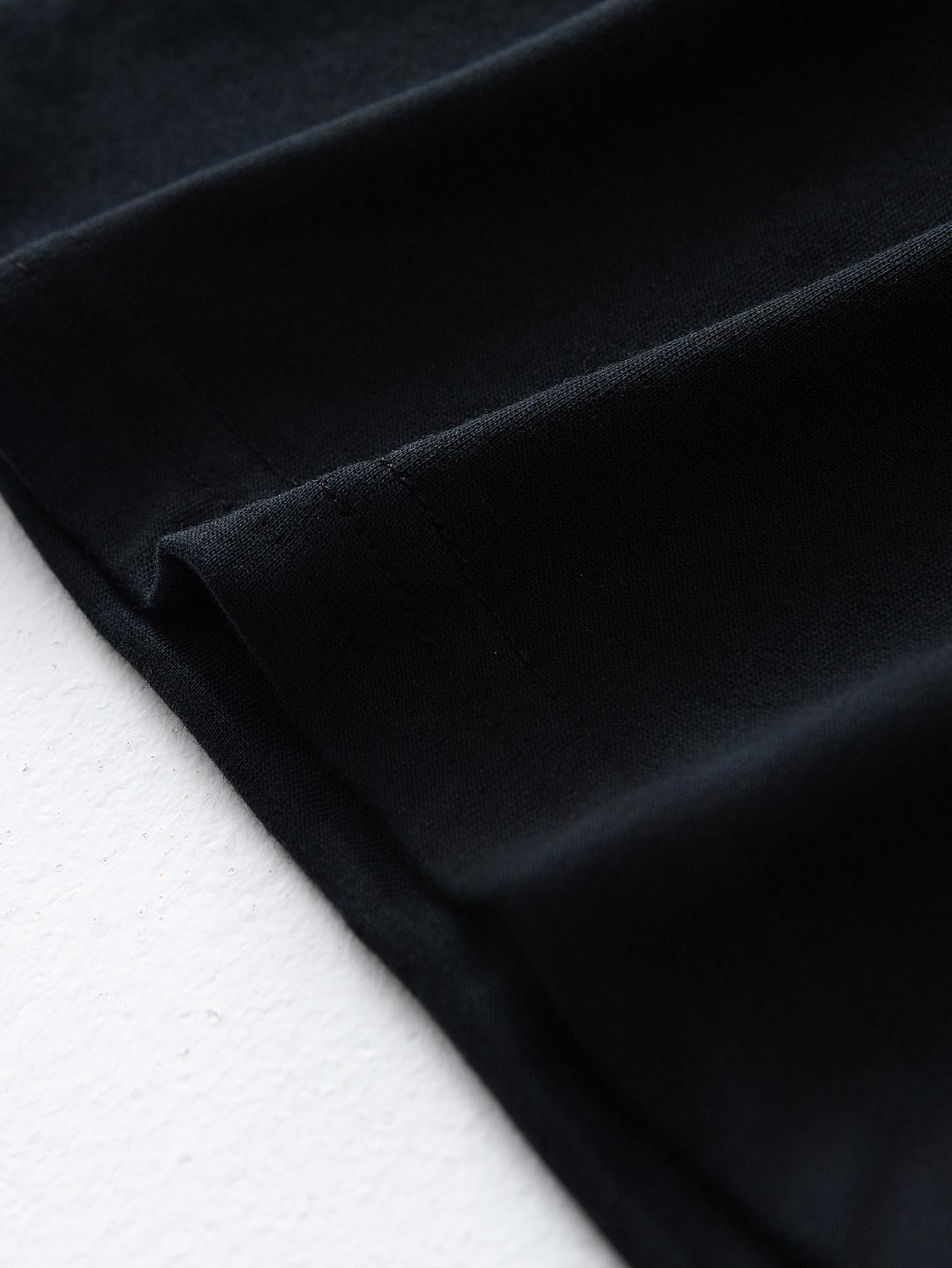 3-Pack 100% Cotton T-Shirts, Men's Round Neck Spring/Autumn New Minimalist Long Sleeve Casual Tees for Daily Wear and Outdoor Activities