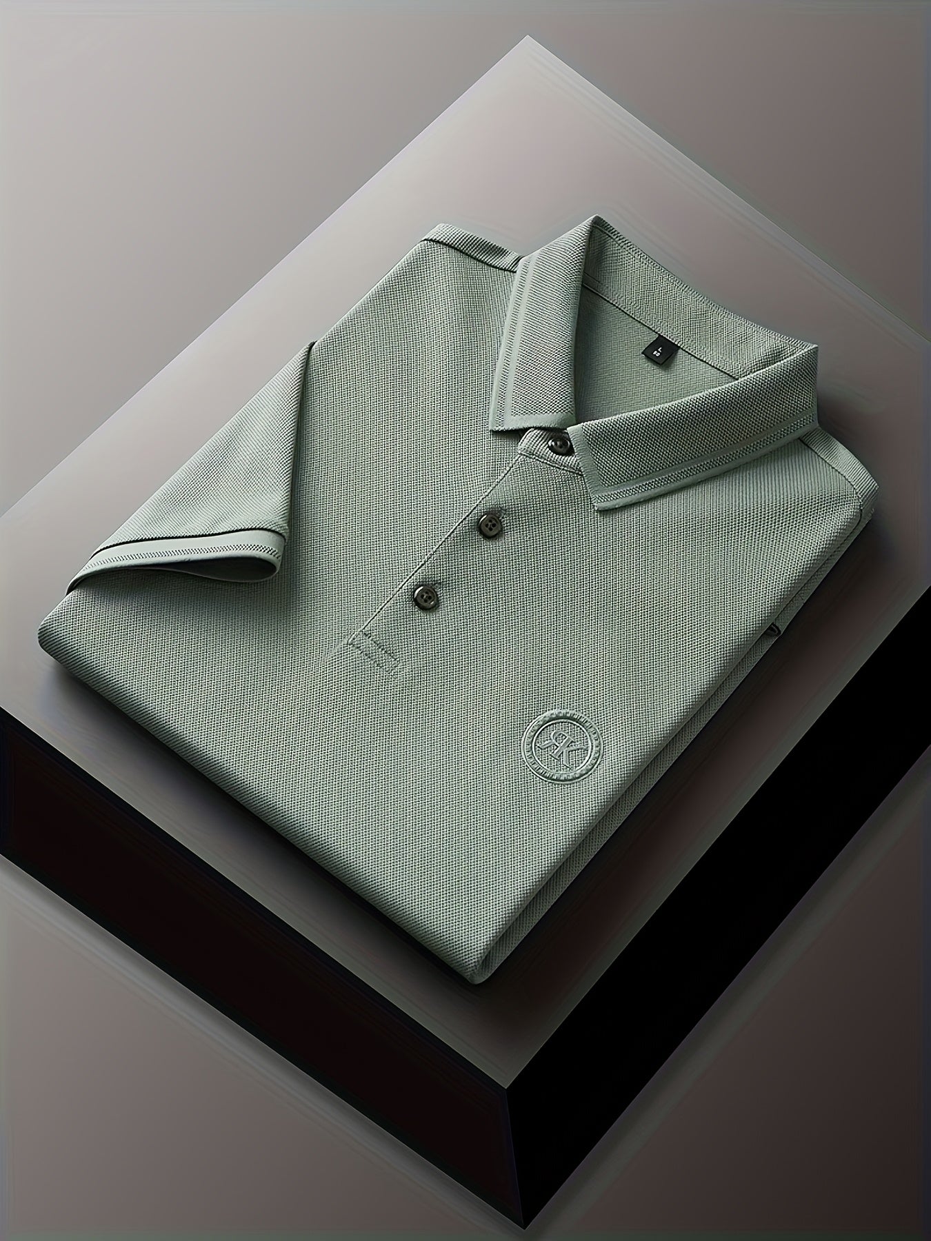 Breathable Business Polo Shirt, a Simple And Stylish Short-Sleeve Top.