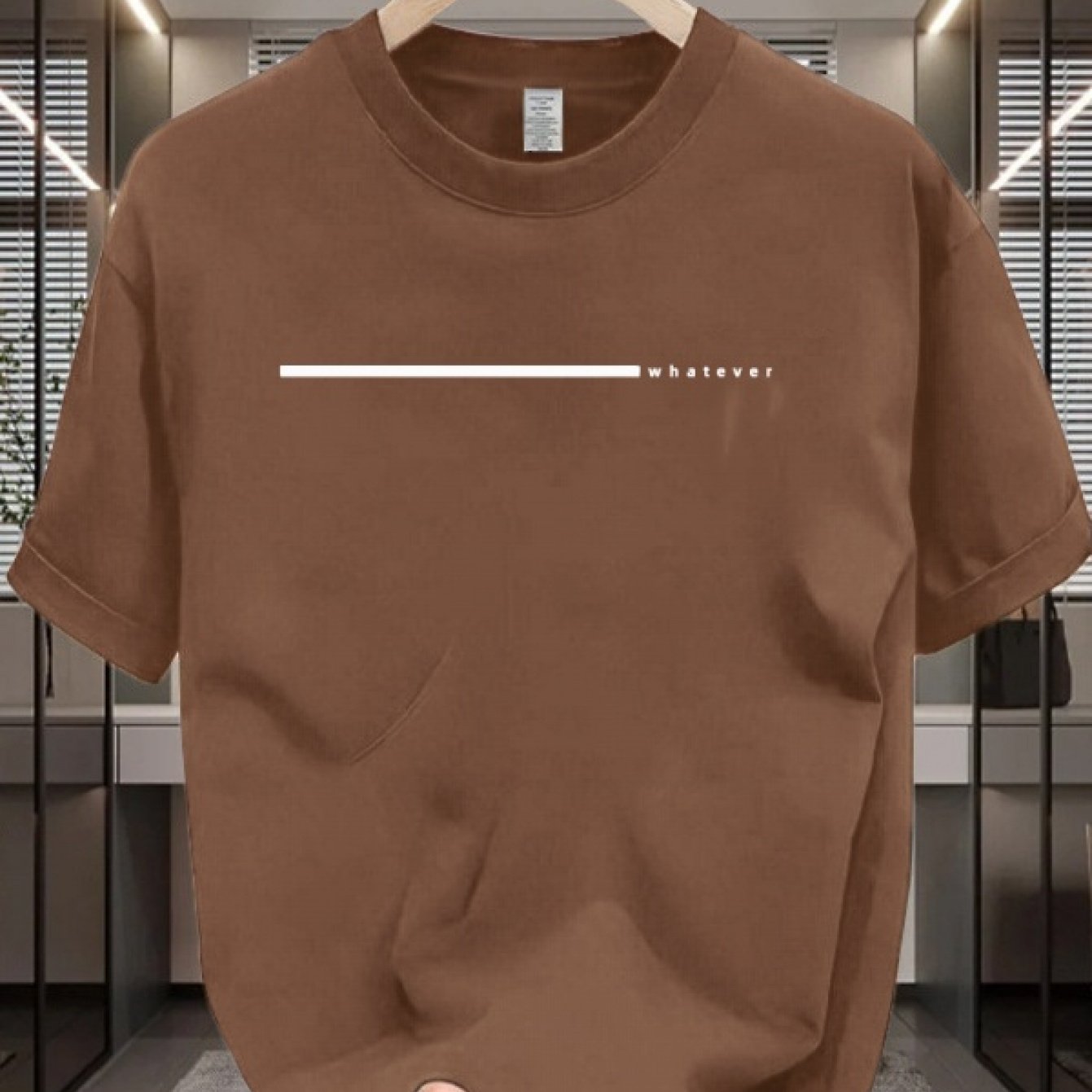 Men's 100% Cotton Oversized T-Shirt - Minimalist White Round Neck Short Sleeve Casual Casual Attire, All-Season Comfortable Breathable Layering Essential, Versatile Basic Tee for Men (Machine Washable, White) - Gym, Office &