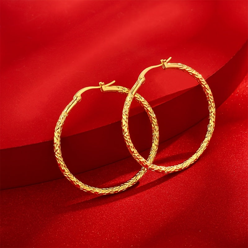 Boucles d’oreilles épi de blé dorées chic et luxueuses – en argent 925, design raffiné et minimaliste, bijou tendance pour femme, cadeau classique pour petite amie avec coffret élégant – parfait pour Noël ou la Saint-Valentin
