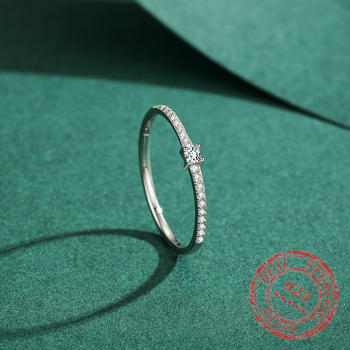 A Ring for Women, Featuring a Classic And Elegant Fashion Style. Made of 925 Pure Silver, This Minimalist And Unique Index Finger Ring Is Perfect for Holiday Celebrations And Gift-Giving. Material: S925 Silver, Net Weight: 0.