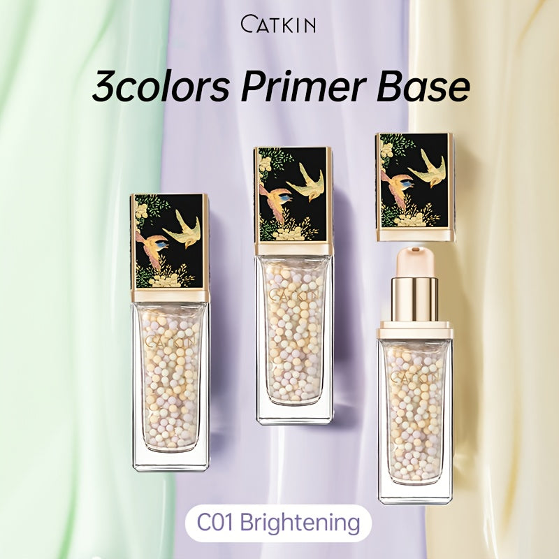 3Color Primer Base CO1 Brightening, Modified pimple mark and redness, Helps conceal imperfections