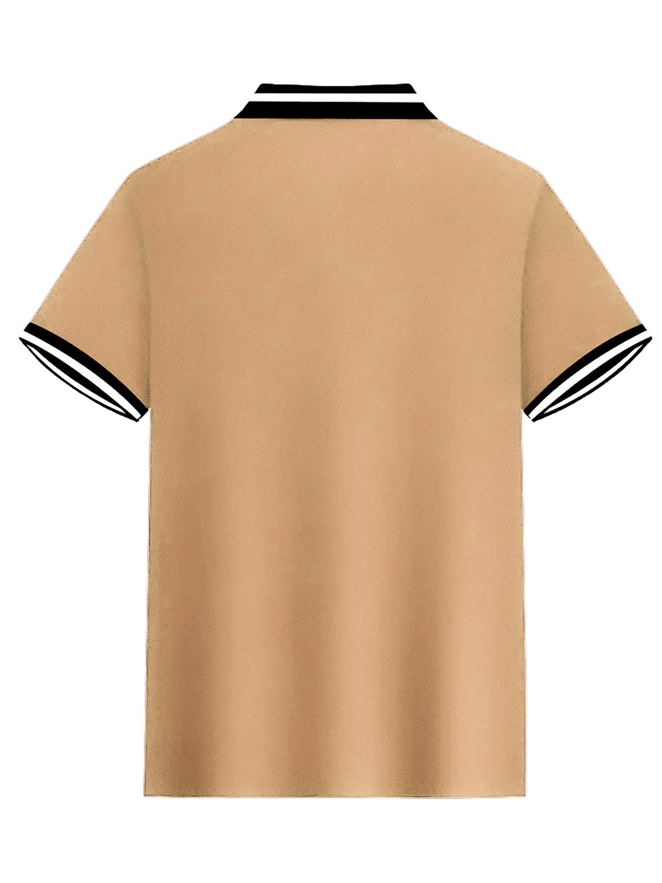 Men's Summer Business Casual Shirt - Maroon with Black Contrast Collar & Sleeve Trim, Geometric Pattern, Breathable Short Sleeve Golf & Tennis Shirt, Regular Fit, Machine Washable, Outdoor Leisurewear, Highquality Fa