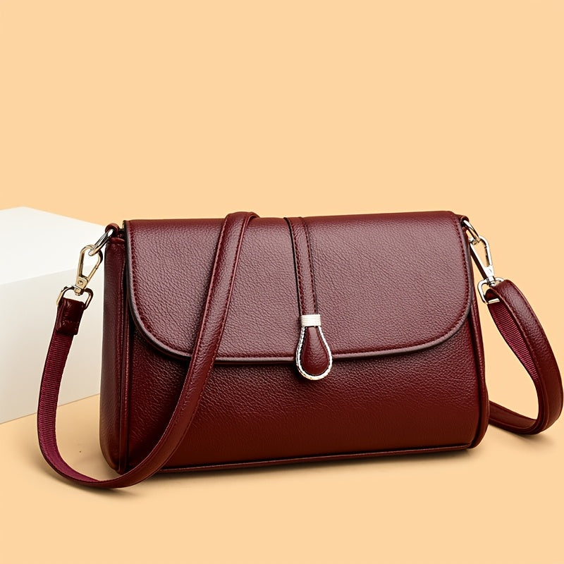 Sac femme– bandoulière simple et polyvalent, pour shopping, travail et sorties