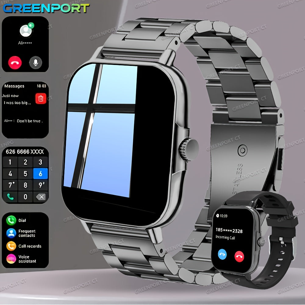 Montre Connectée 2025 Homme & Femme – Dernier Modèle avec Fonctions Multiples : Mode Sport, Alertes Messages, Notifications d’Appels, Réveil, Batterie Rechargeable USB