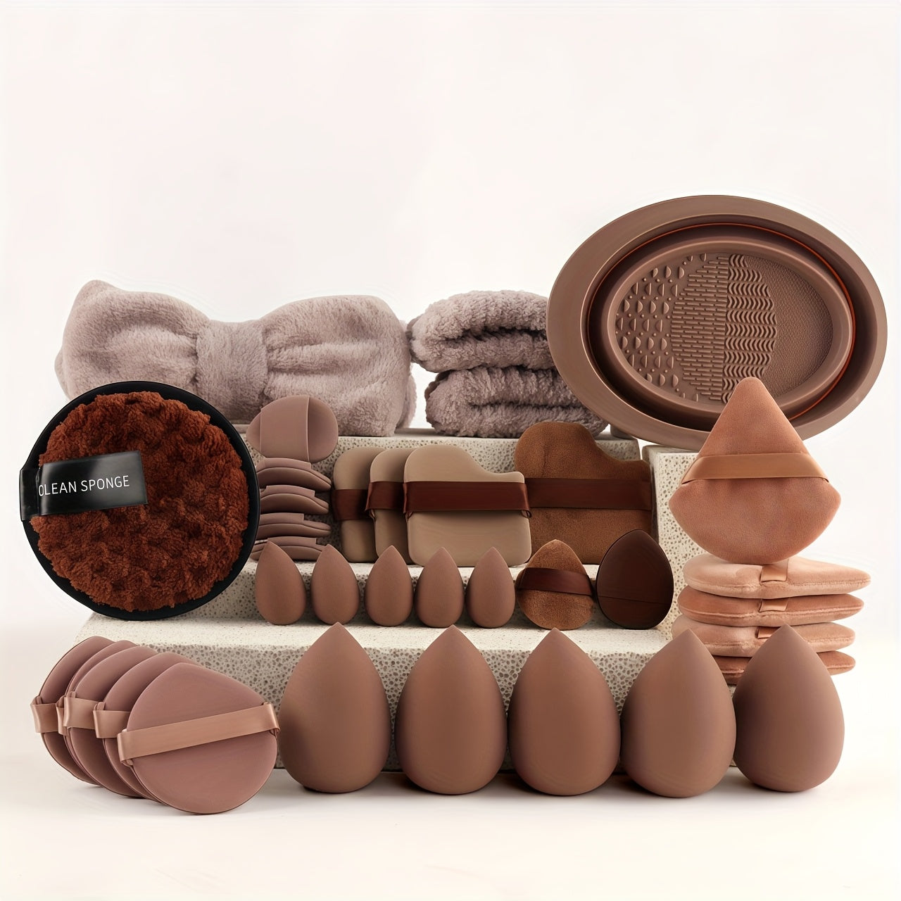 Kit Maquillage 20/30/36/37/67 Pièces – Pinceaux & Trousse Grande Capacité