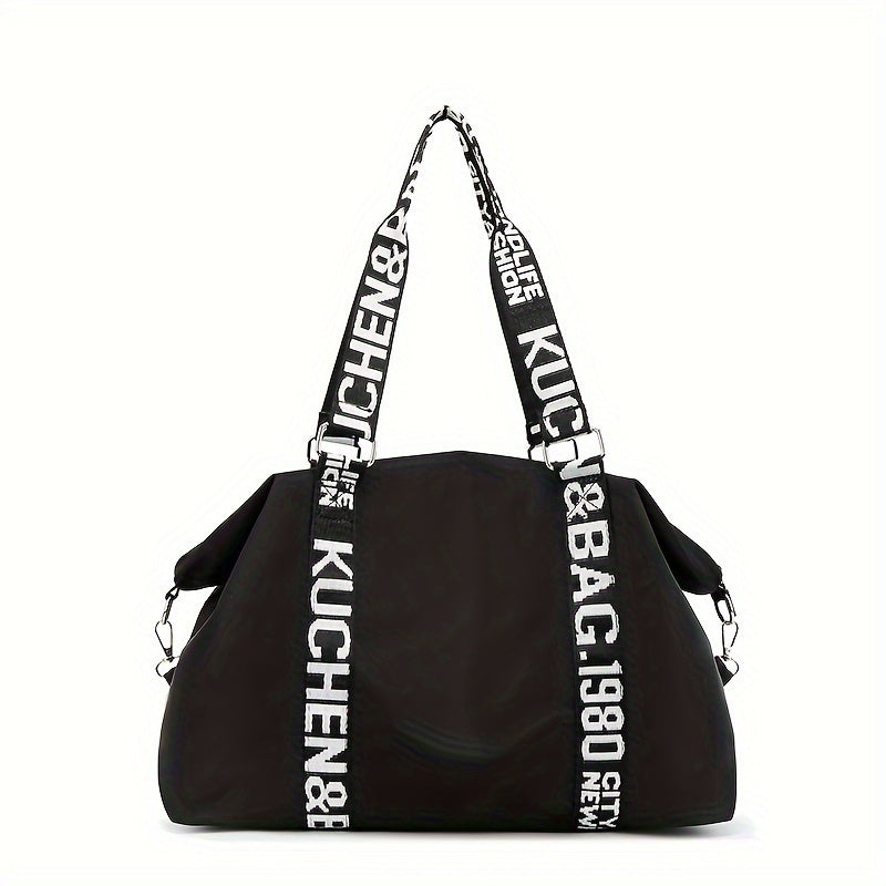 Sac de Voyage Pliable – Sac Polochon, Sac de Sport & Fitness, Sac de Yoga, Sac Weekender pour Nuitée, Organisateur de Bagages