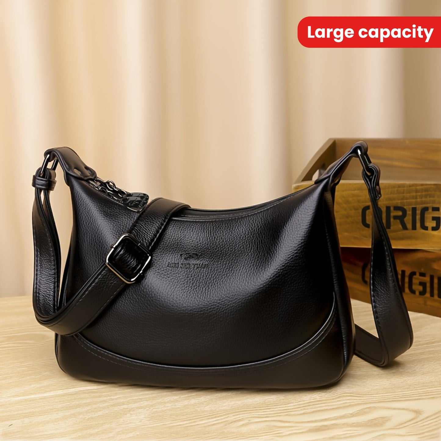 Sac bandoulière une épaule pour femmes – grande capacité, sac hobo tendance, sac quotidien polyvalent