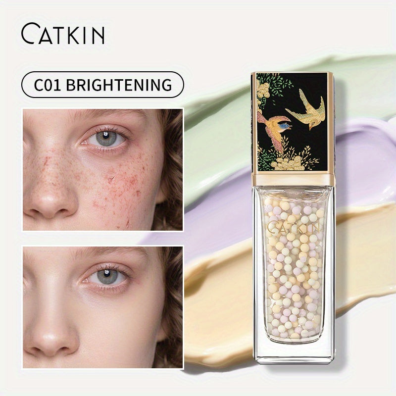 3Color Primer Base CO1 Brightening, Modified pimple mark and redness, Helps conceal imperfections