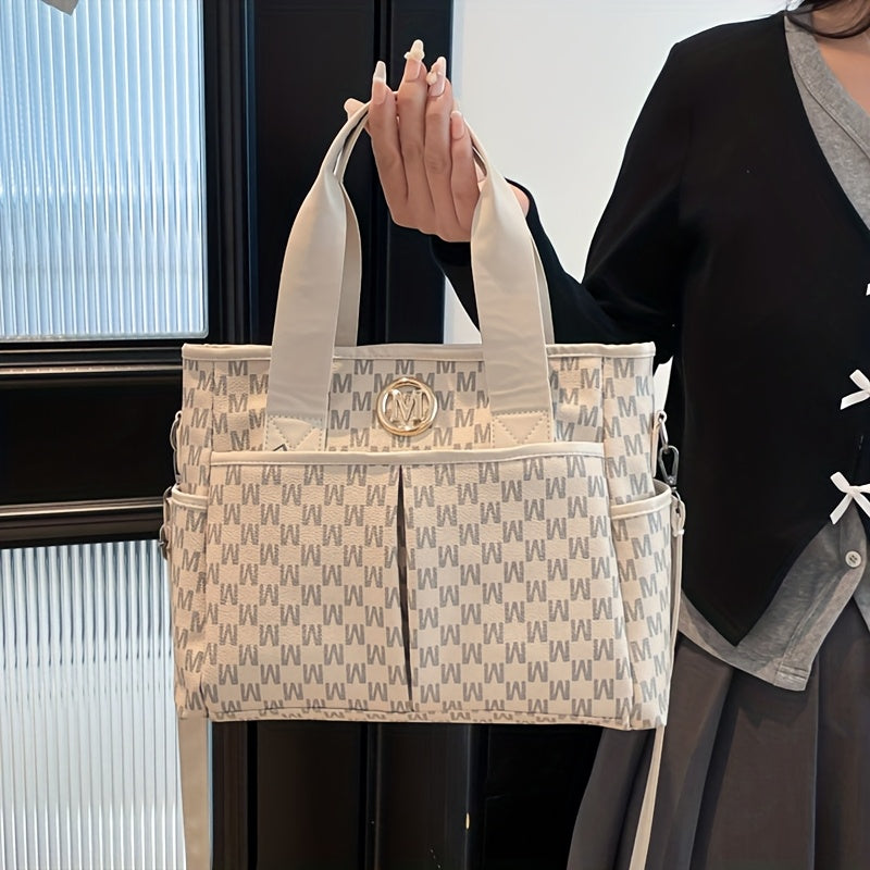 Sac à main femmes bandoulière logo M fermeture éclair detachable