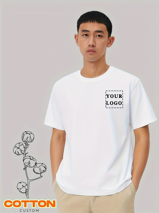 You Can Find Personalized Short-Sleeved T-Shirts Made from 100% Pure in a Range of Colors Including Burgundy, Navy, Black, White, Gray, And Purple. These Shirts Are Ideal for Casual Events, Strolls, Festivals, And Make Great