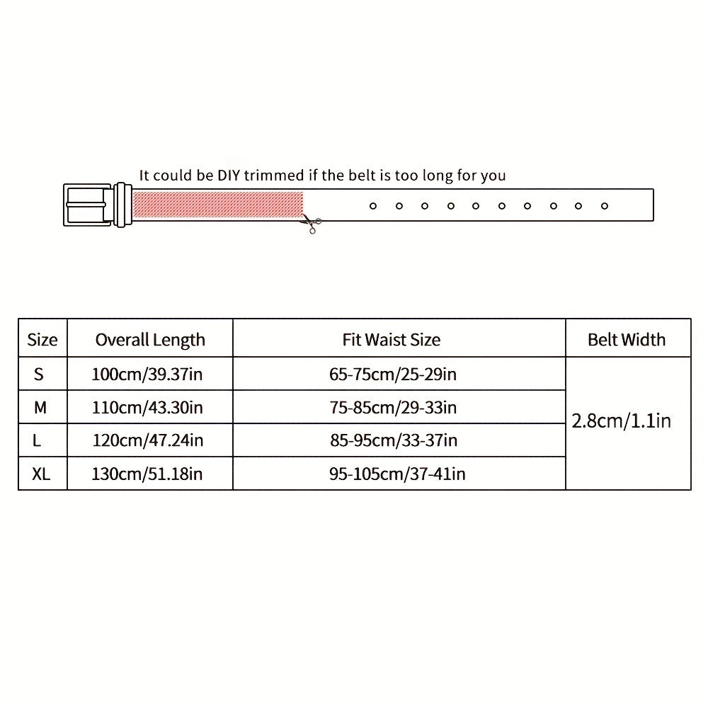 Ceinture en cuir véritable pour femmes – Bande de taille simple et polyvalente avec fermeture bouton vintage