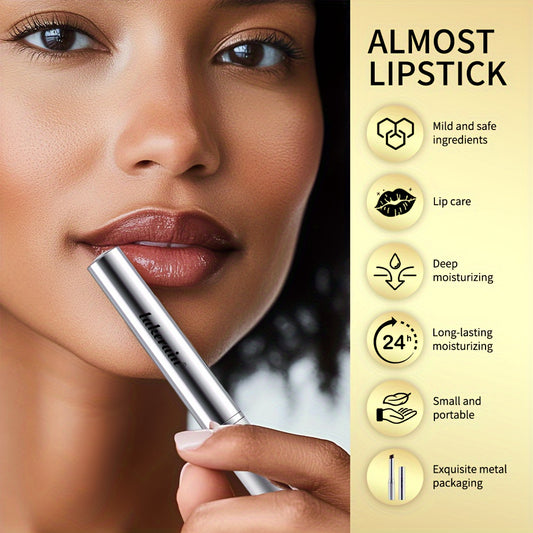 Baume Teinté Noir Miel, Hydratant, Soin des Lèvres, Couvrance Modulable, Beige Sensible