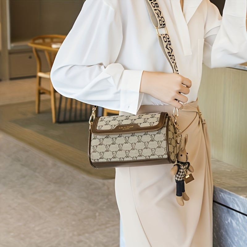 Petit sac sous le bras – sac messager léger et tendance, bandoulière polyvalente pour femmes, style décontracté