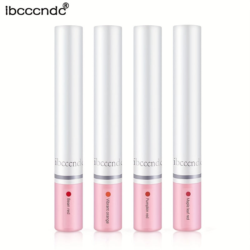 Cigarette Lipstick Set, Velvet Matte Easy-Apply, 4pcs Patent Design, Cigarette Tube Lipstick