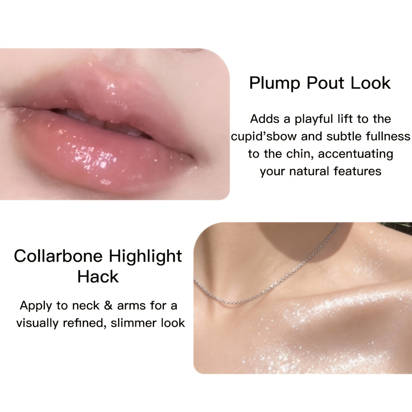 Poudre Illuminatrice pour Éclaircir le Visage et les Yeux – Poudre Pailletée Effet Nacré, Fard à Paupières Brillant, Idéal pour un Rendez-vous de Saint-Valentin ou Cadeau de Saint-Valentin – 2,5 g