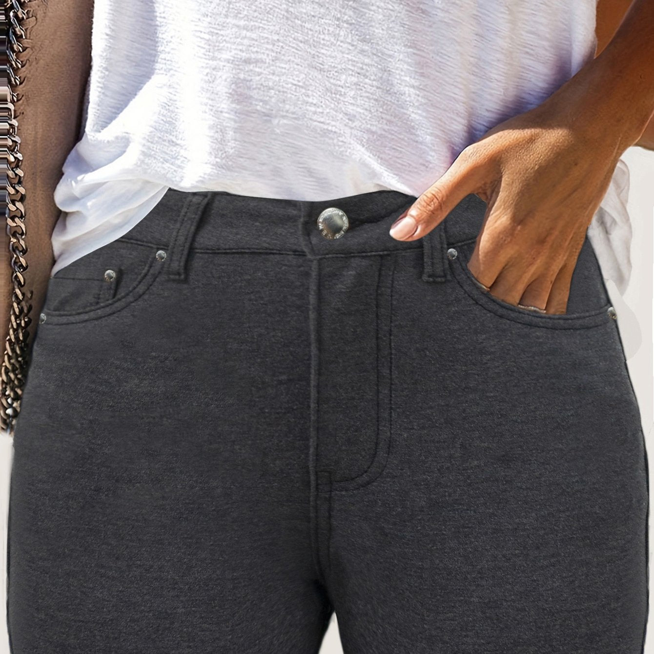 Pantalon pour femmeLongueur Totale