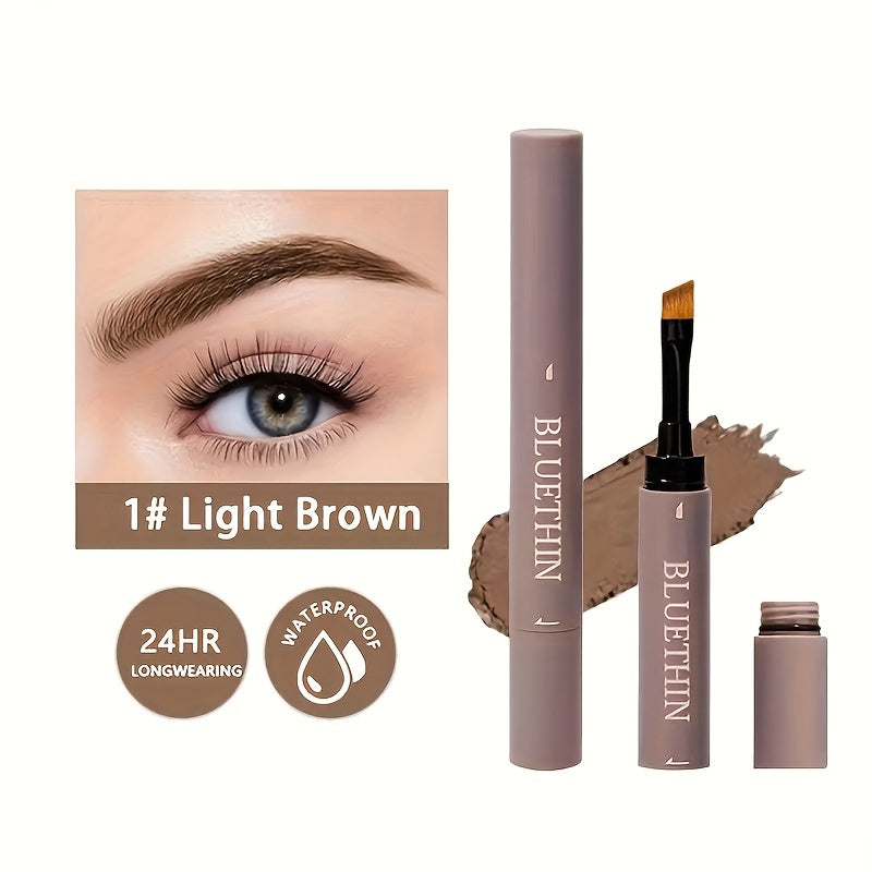 Crème à sourcils double embout waterproof et anti-transpiration – Longue tenue