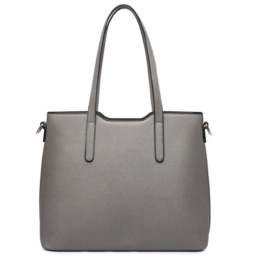 Set de 3 Sacs Cabas Misslulu en Cuir PU – Sac à Main, Sac à Épaule et Sac d’École pour Femmes