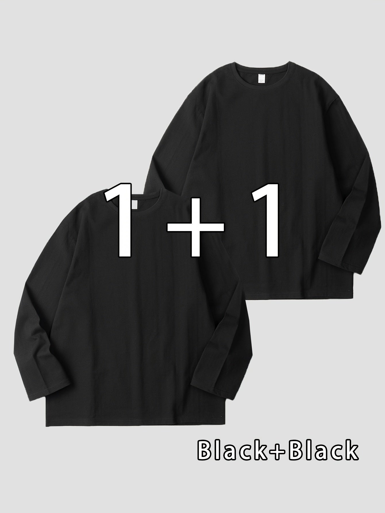 Pure Basic Long Sleeve Two Pack