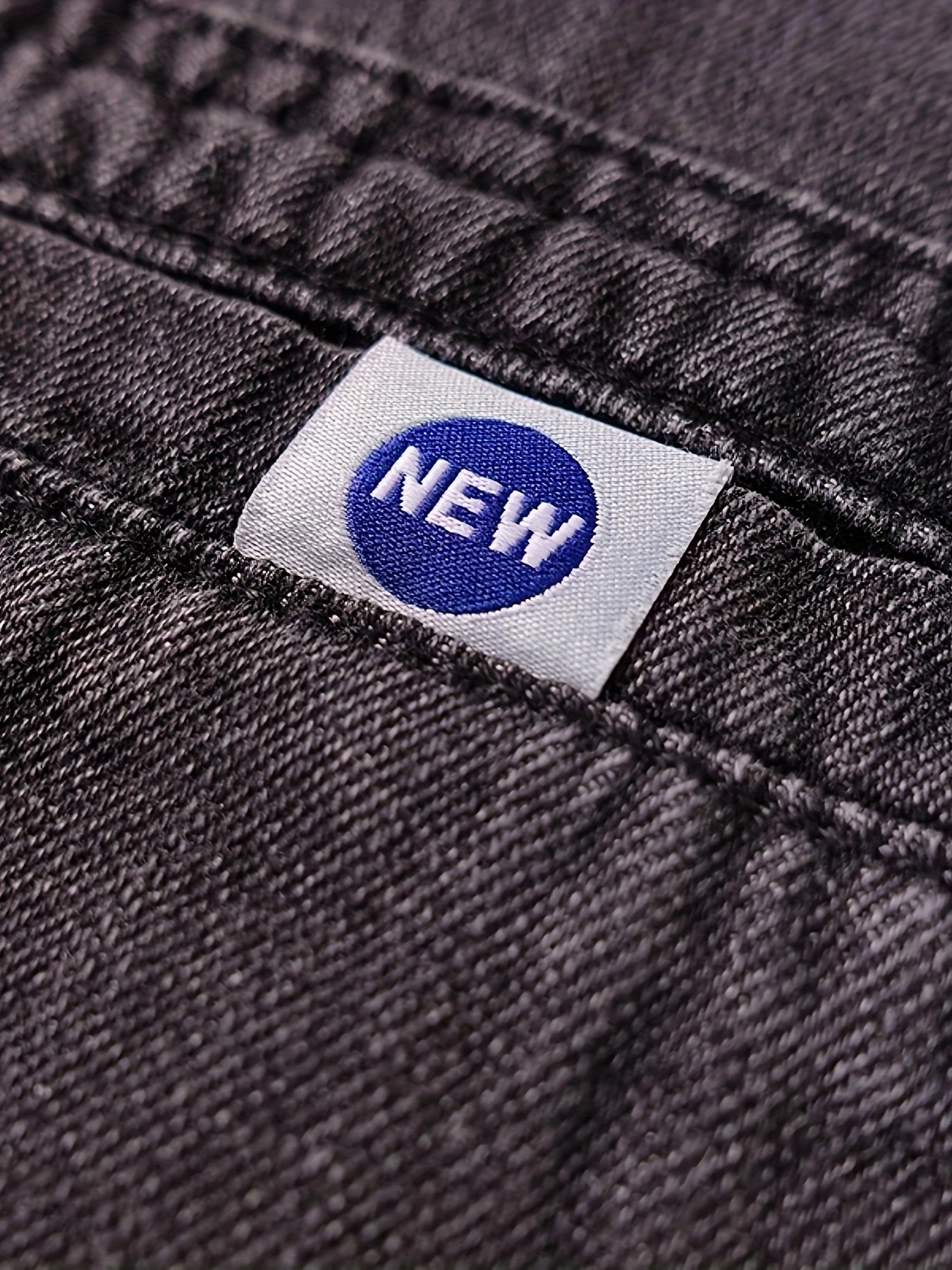 Men's Plus Size Loose Fit Non-Stretch Denim Shirt - Asymmetrical Chest Pockets, Classic Collar Long Sleeve Casual & Evening Shirt for Spring/Fall, Machine Washable, Durable Fabric, Fall Outfit, Stylish Menswear, Sturdy