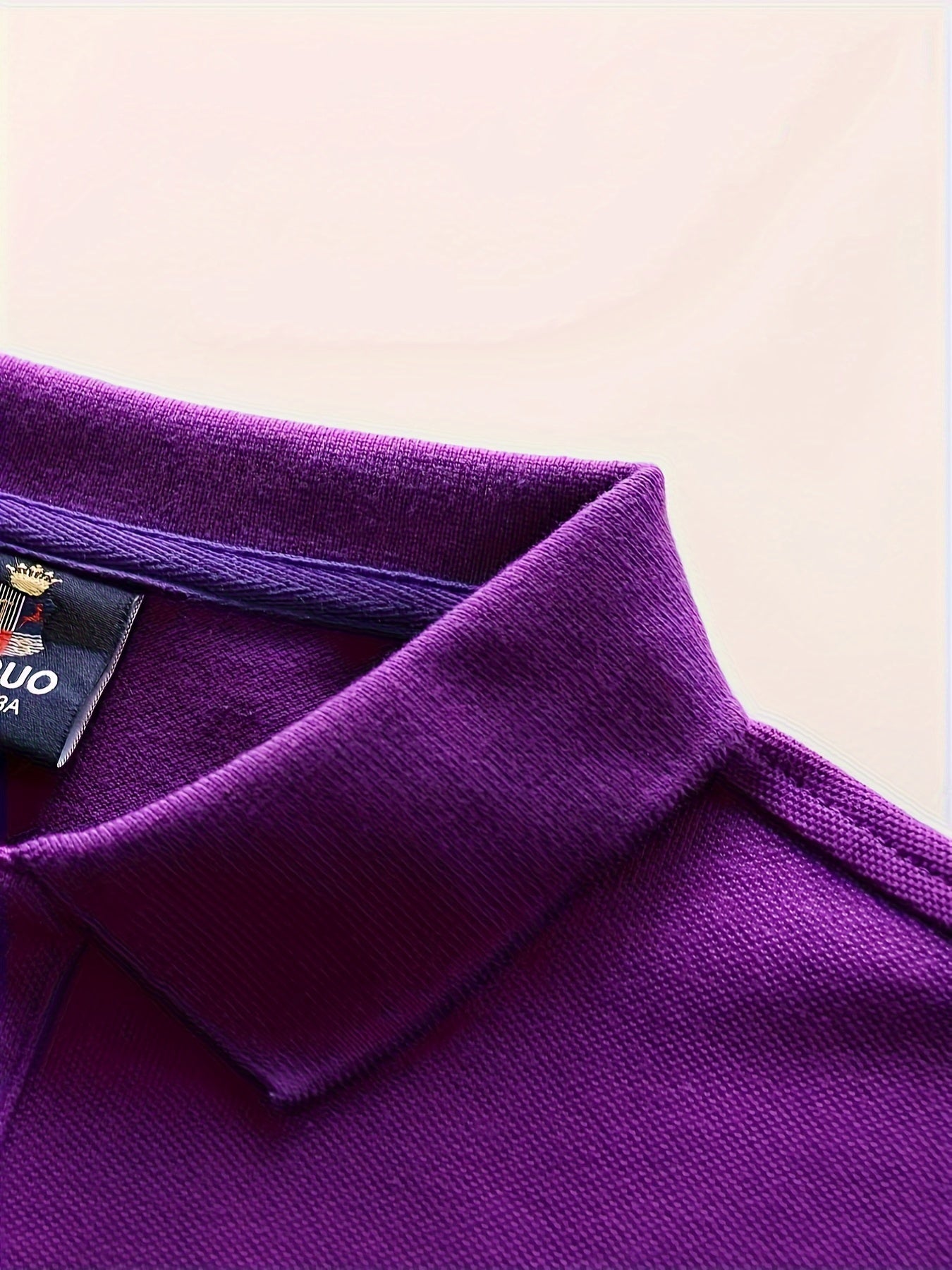 Men'S British London Royal Sport Casual Polo Shirt |, Breathable, Slim Fit, Embroidered, Half Placket, Short Sleeve, All-season.