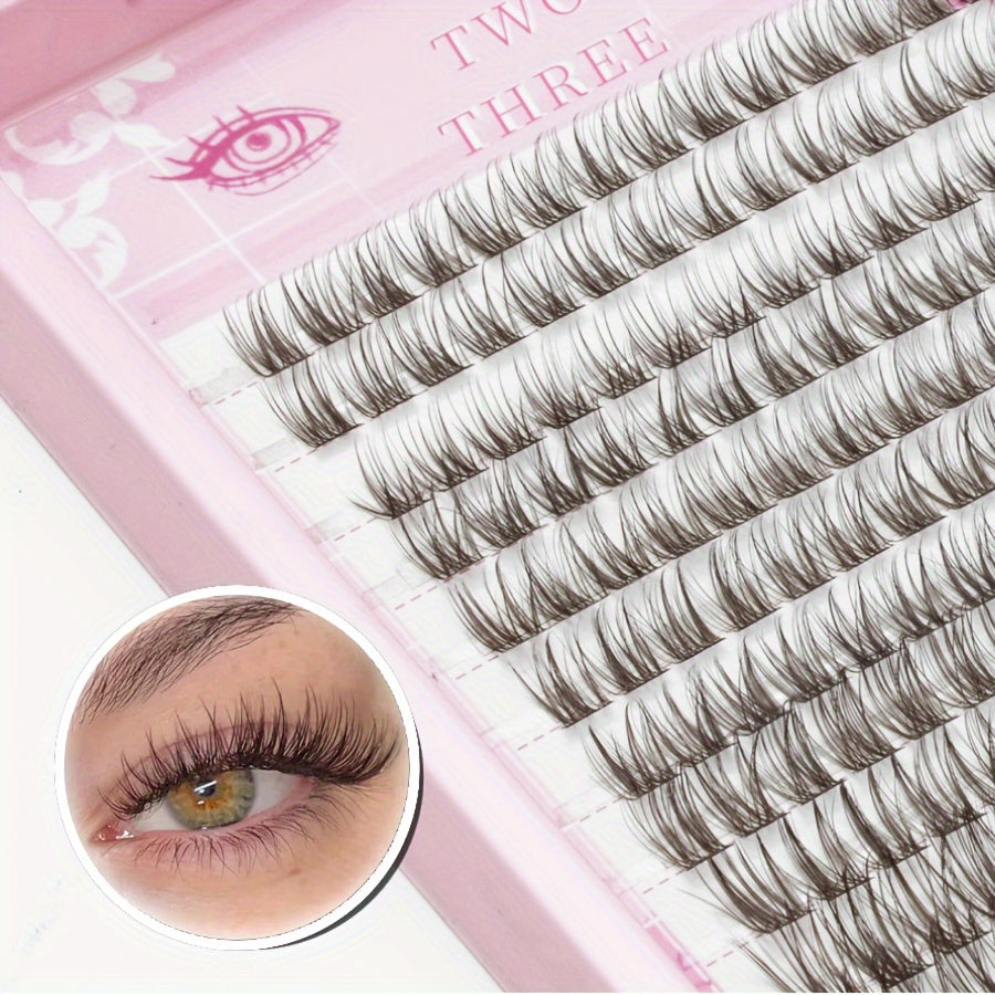 168 Faux Cils Style Naturel – 12 Rangées, Effet DIY pour Sublimer le Regard