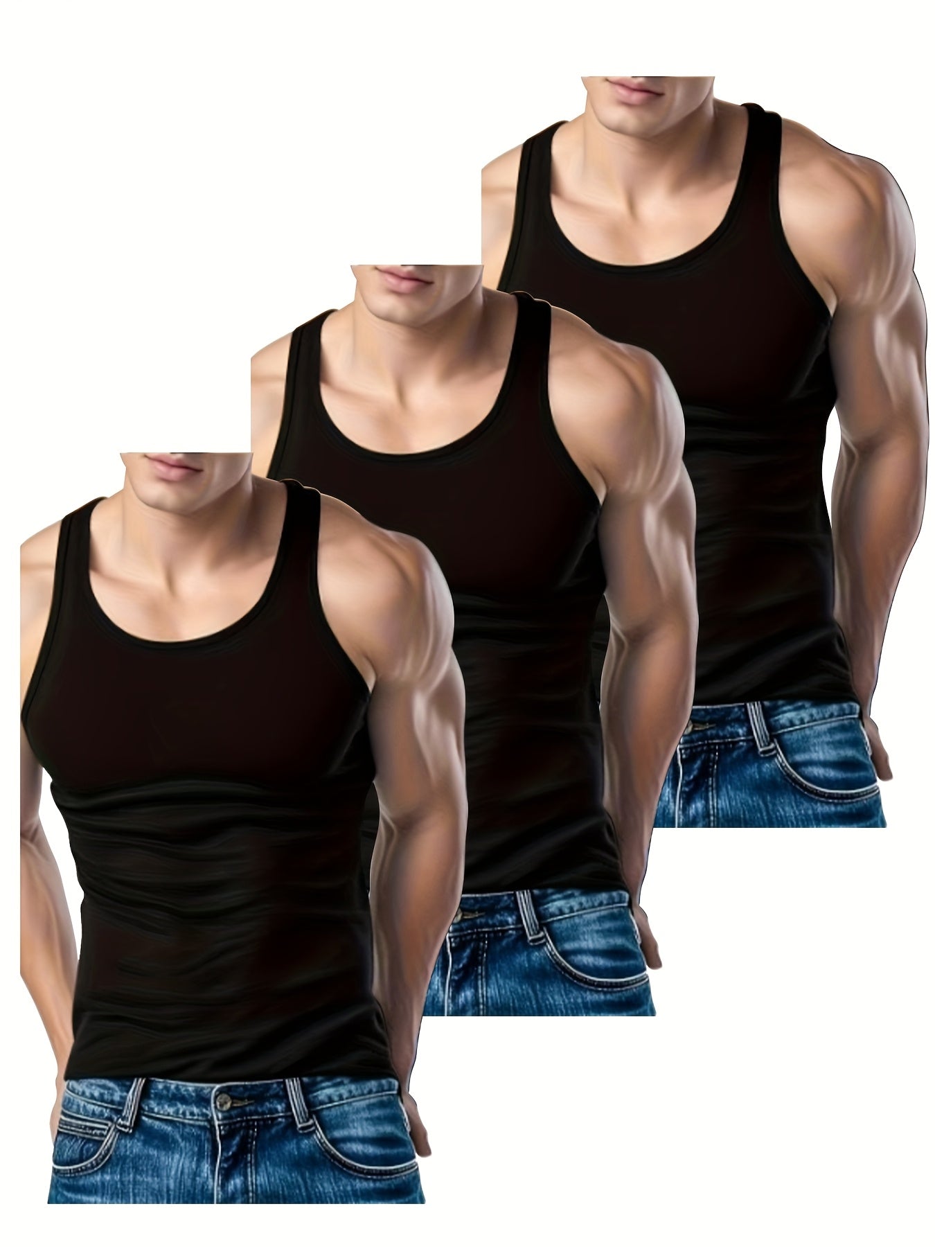 Débardeurs Homme Maison – Lot de 3