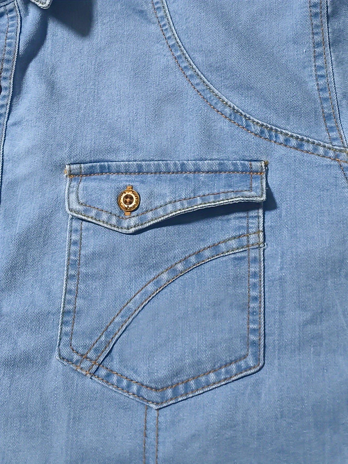 Gengyuan'S Features a Trendy Deep Blue Tie-Dye Denim Shirt for Men.