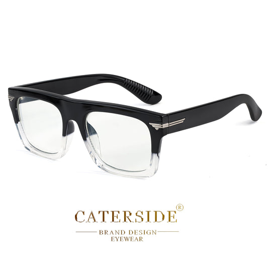 Stylish Square Glasses Made from TR90 Material, Featuring a Simple Vintage Design for Both Men And Women. These Classic Eyewear Pieces Serve As Great Photo Props And Make Perfect Gifts, Complete with a Full Package Set And Ca