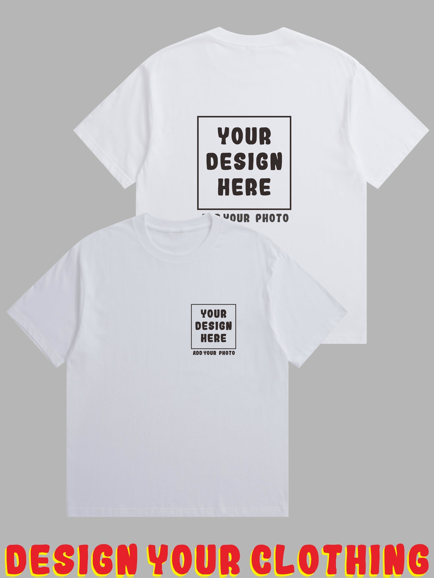 Custom-Made Men'S Short-Sleeve T-Shirt with Customizable Logos on The Chest, Back, And Sleeves. Breathable And Comfortable, Suitable As a Gift for Others, Work Uniforms, Team Apparel, Or Souvenirs.