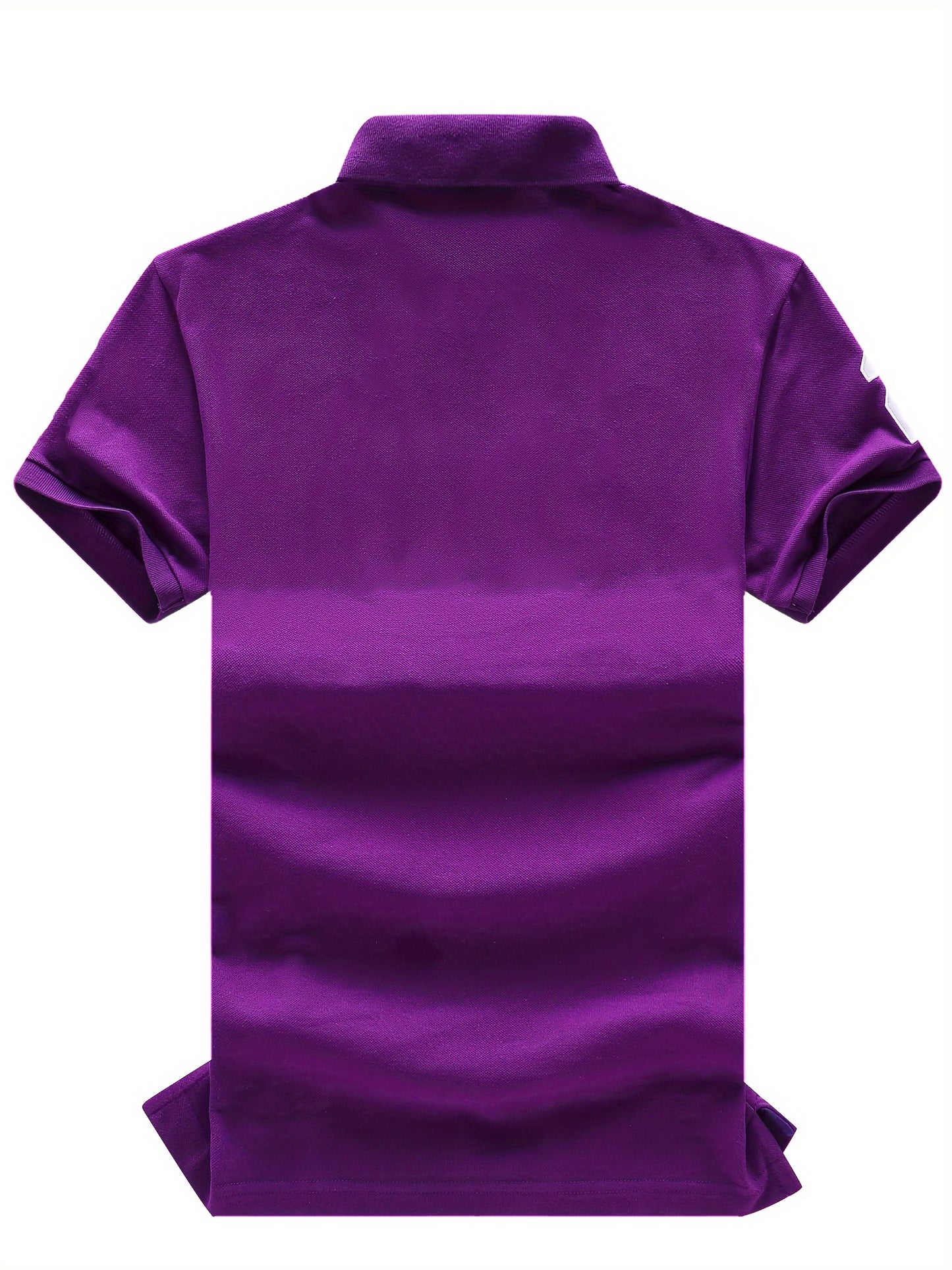 Men'S British London Royal Sport Casual Polo Shirt |, Breathable, Slim Fit, Embroidered, Half Placket, Short Sleeve, All-season.